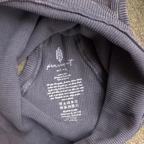 Chic Purple/Gray Sleeveless Muscle Tee - Picture 3 of 3